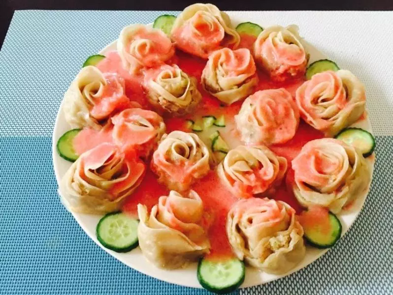 玫瑰花馅饼