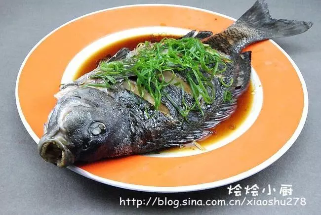 清蒸黑毛魚