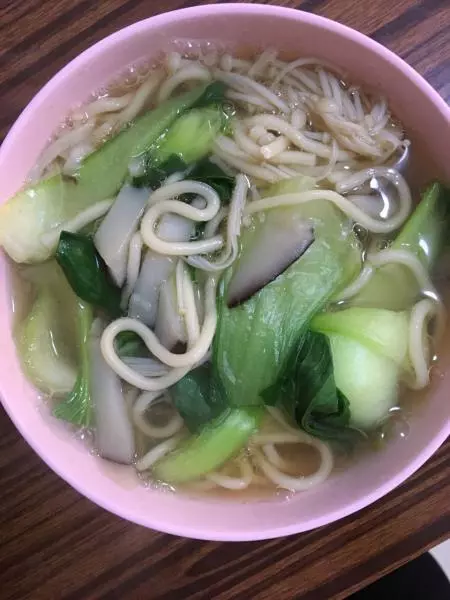 菌汤面