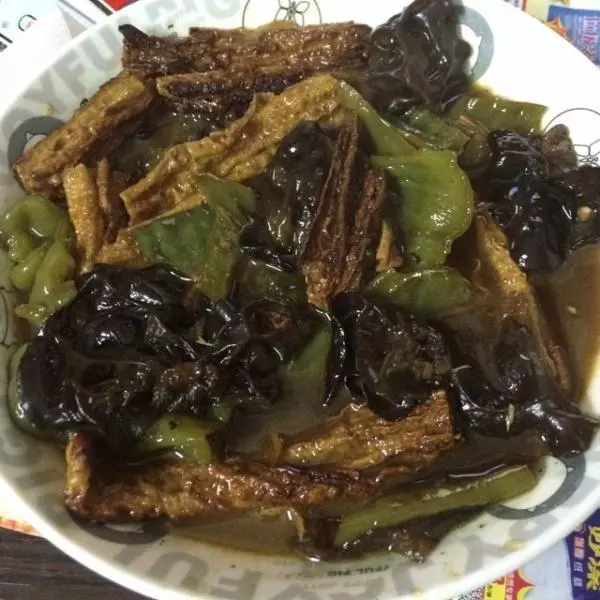 懶人版不用泡辣椒腐竹