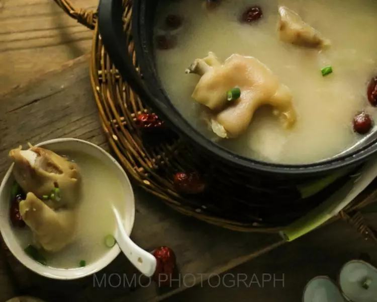 芸豆炖猪蹄——铸铁锅版本