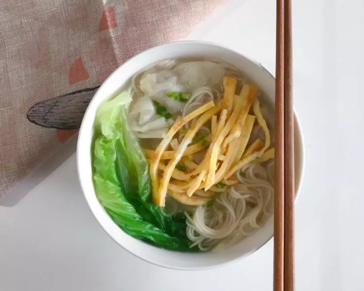 快手餛飩麵