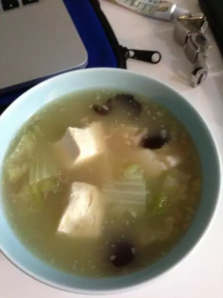豆腐白菜鸽子汤