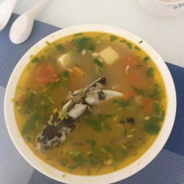 昂刺魚豆腐湯