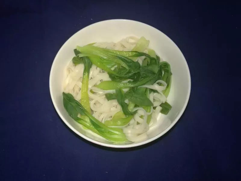 爽口油菜小面