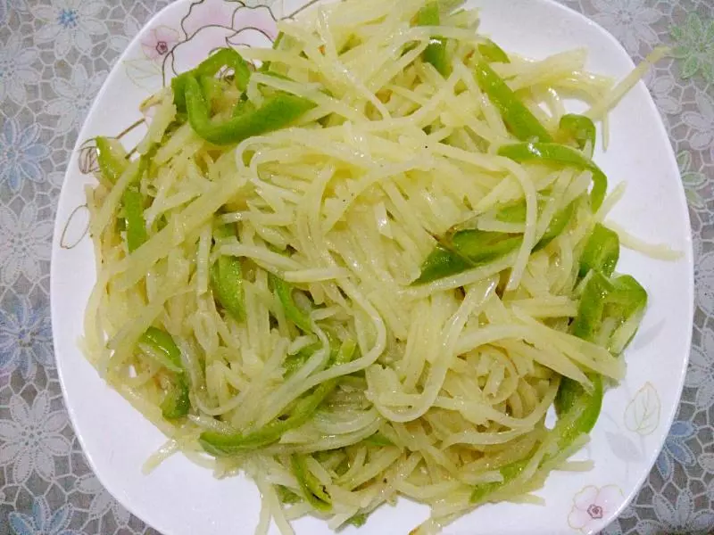 辣椒土豆絲