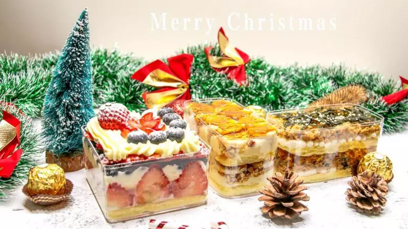 九阳知食 | 圣诞盒子蛋糕
