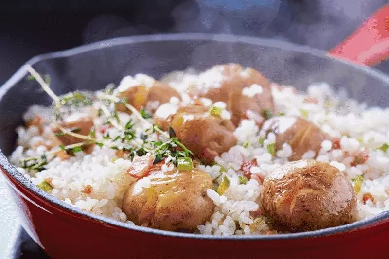 香草土豆燜飯