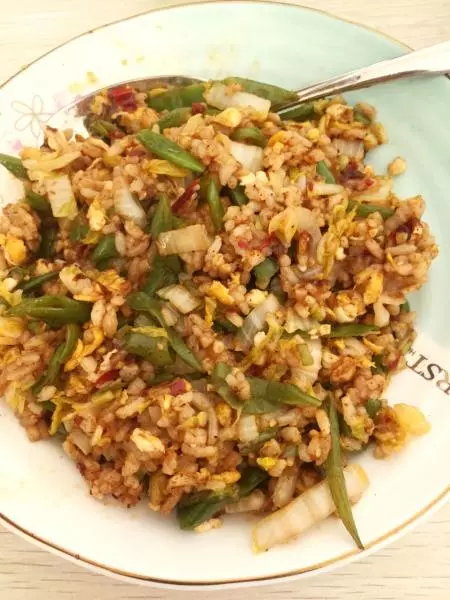 杂烩蔬菜炒饭