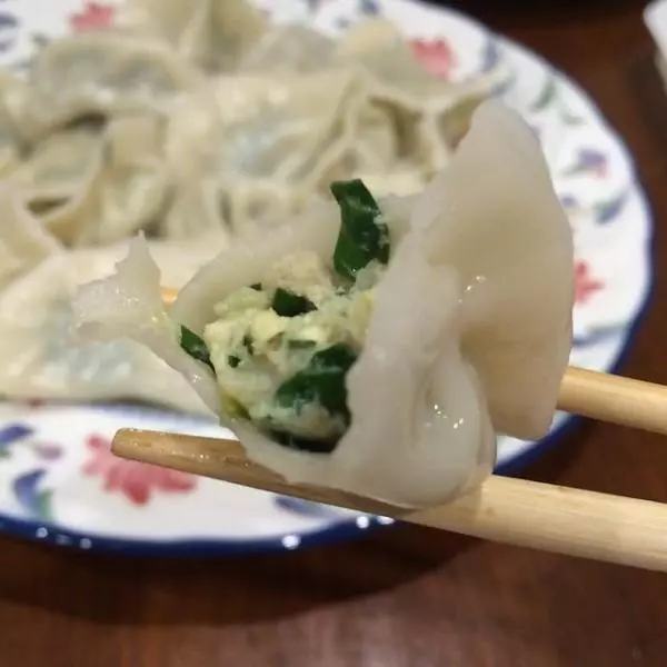 韭菜雞蛋餃子餡兒（南方版）