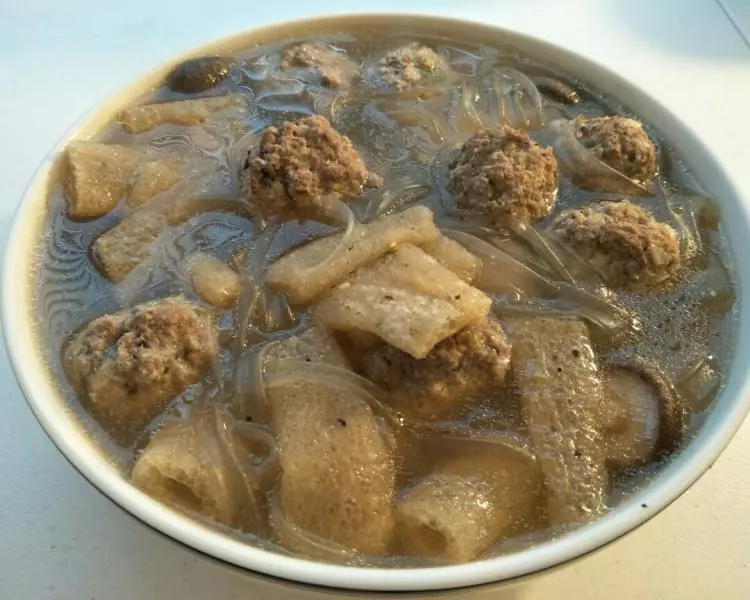 竹蓀肉丸湯