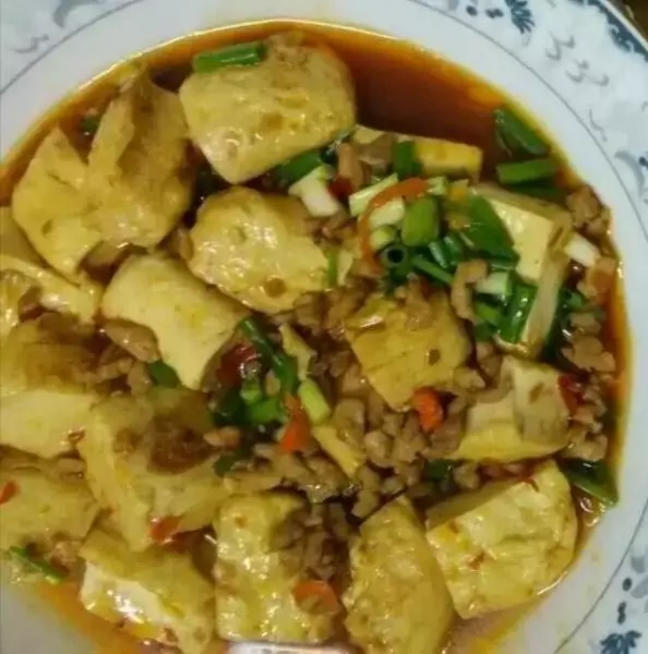 肉末豆腐