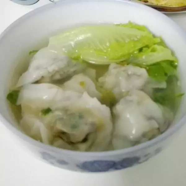 韭菜鮮肉小混沌