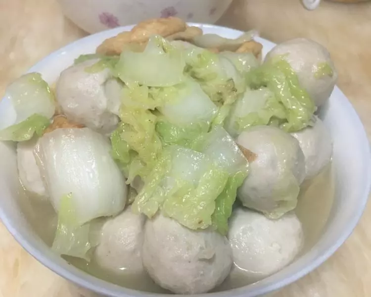 肉丸粉丝煲