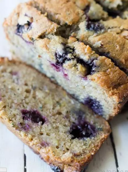 Blueberry Banana Zucchini Bread