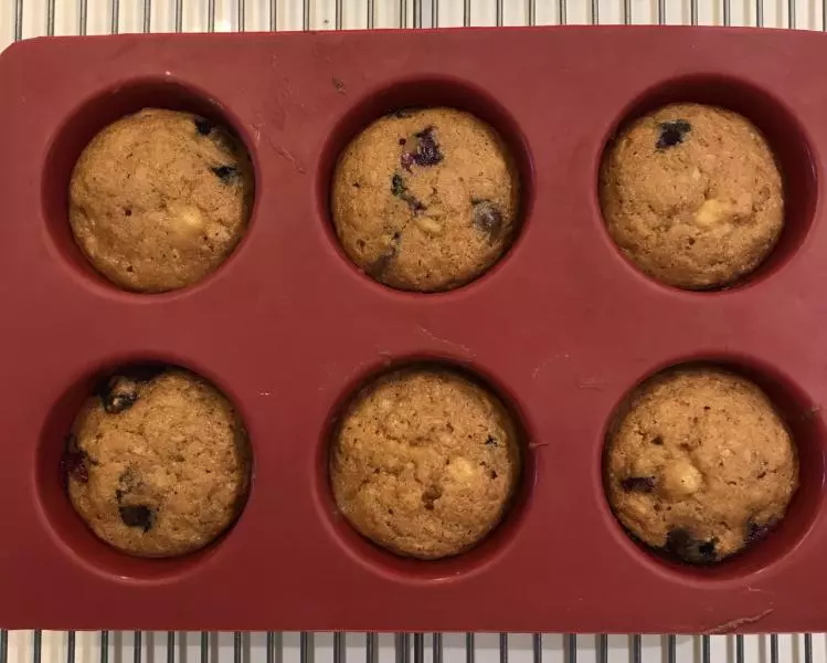 Blueberrry banana muffins