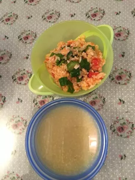 寶寶暗黑料理之秋葵炒飯