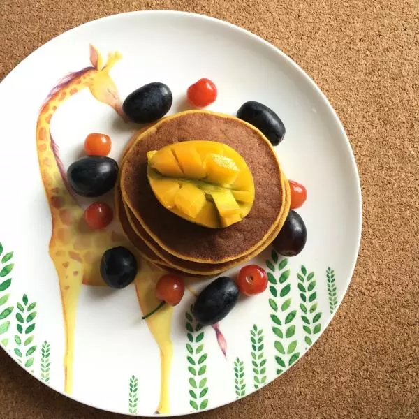 芒果鬆餅pancake