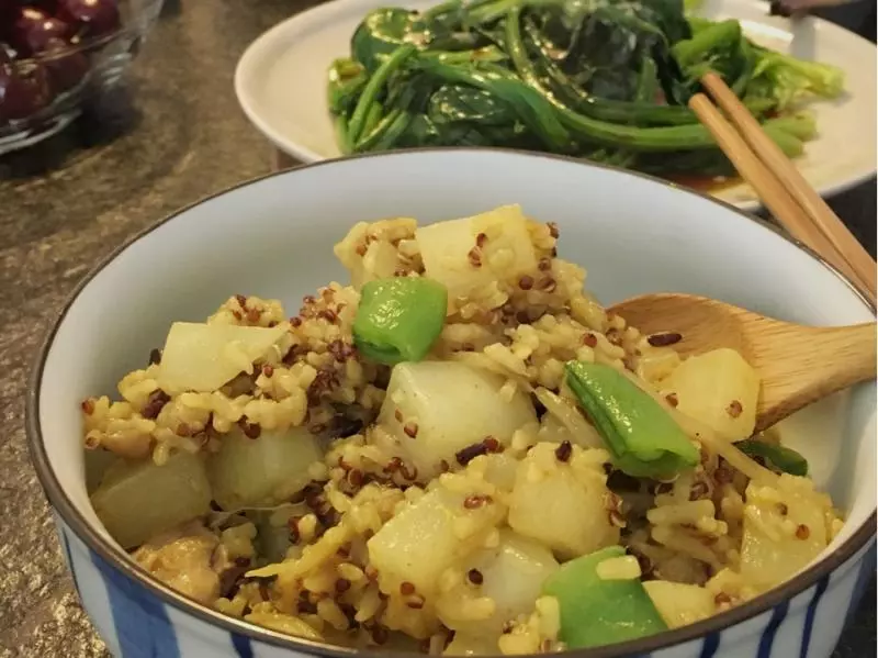 素咖喱焗飯