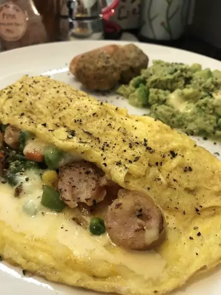 好吃的Omelette（煎蛋卷）