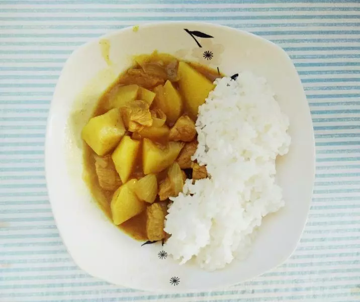 一人食咖喱飯（簡單版）