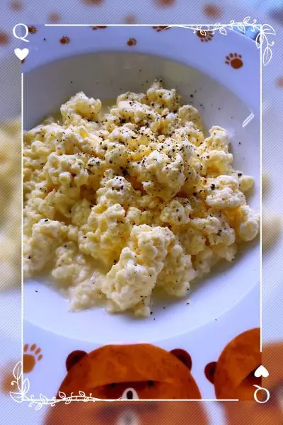 懶人早餐Scrambled egg奶油雞蛋