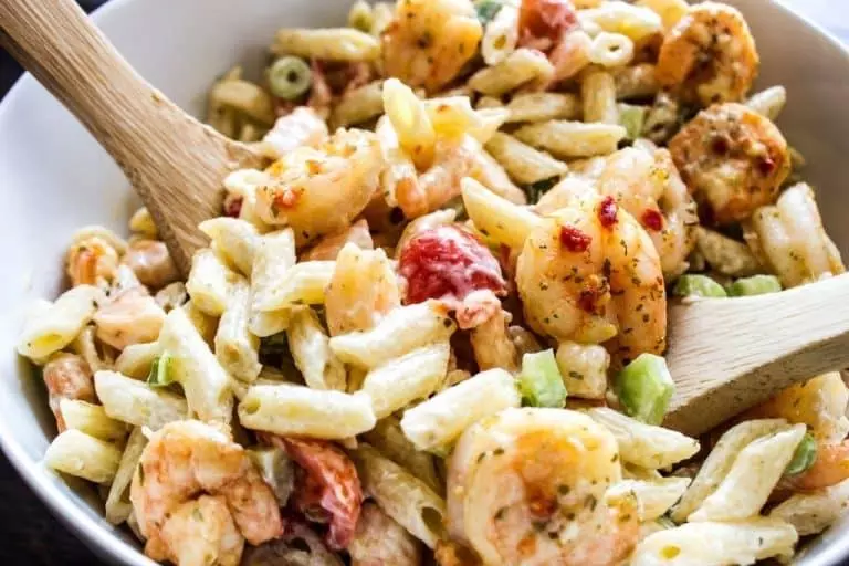 SHRIMP SCAMPI PASTA SALAD