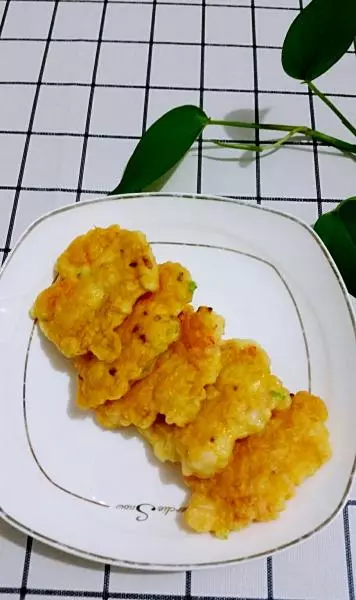 鲜虾鸡蛋饼