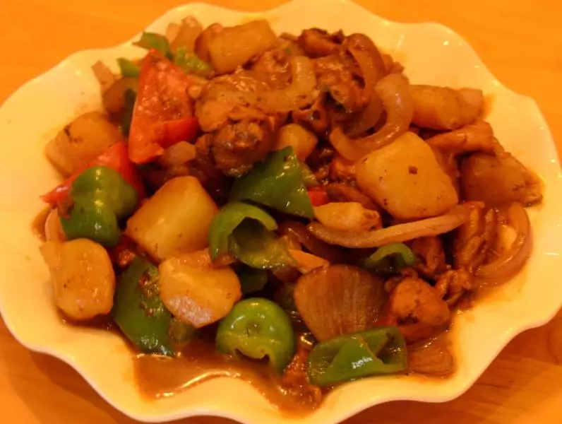 老丁的私房菜－新疆大盘鸡