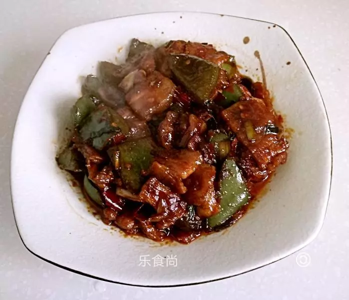 甜椒豆豉煎肉