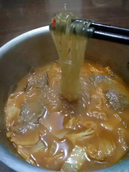 泡菜牛肉粉絲