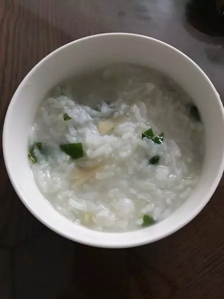 乾貝青菜泡飯