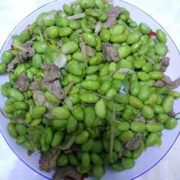 青豆肉丝