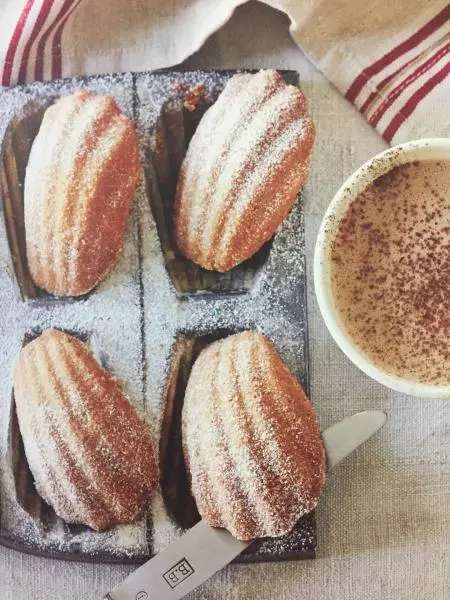 Meg Rivers recipe - madeleines