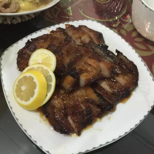 蜜烤豬頸肉