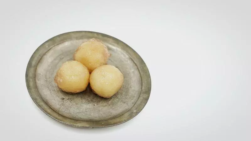 藕粉水晶圓子