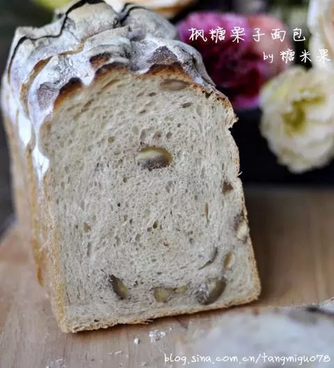 枫糖栗子面包