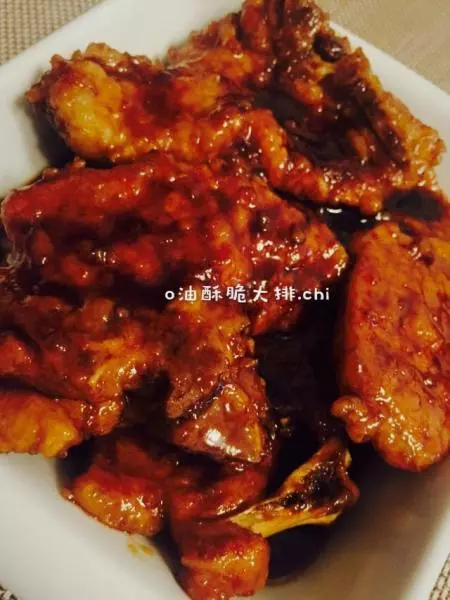 不用油的酥脆大排