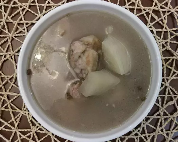 豬骨沙葛綠豆湯