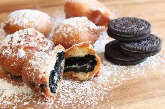 奸詐奧利奧 
Deep Fried Oreo