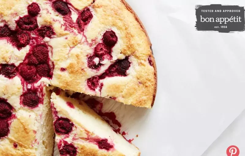 Raspberry Ricotta Cake