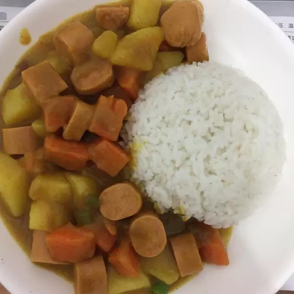 電飯煲咖喱飯