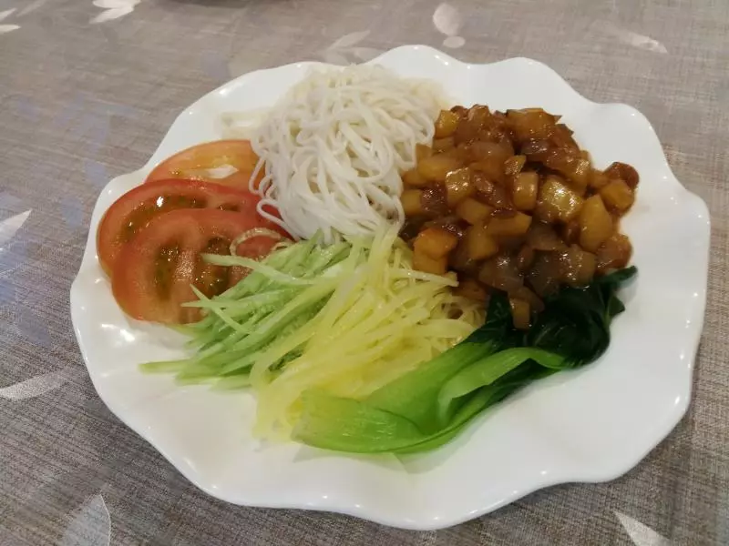 全素土豆醬涼麵