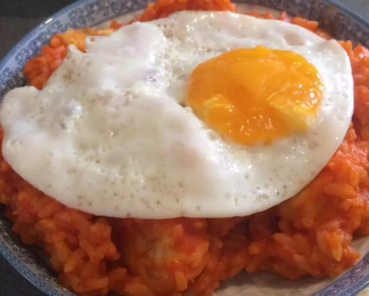 蕃茄醬焗飯