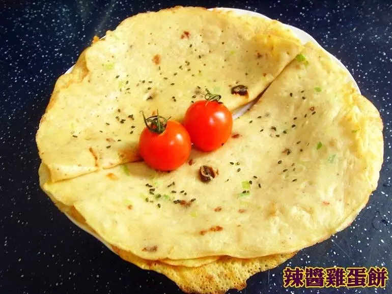 麻辣鸡蛋饼