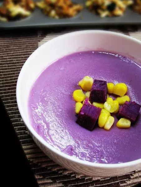 健康简单又美味的紫薯羹