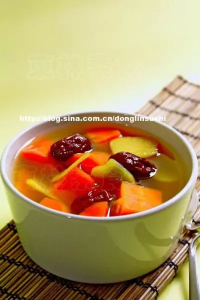 生姜胡萝卜红枣汤