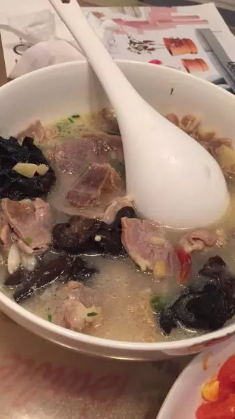 風乾鹹肉燉湯