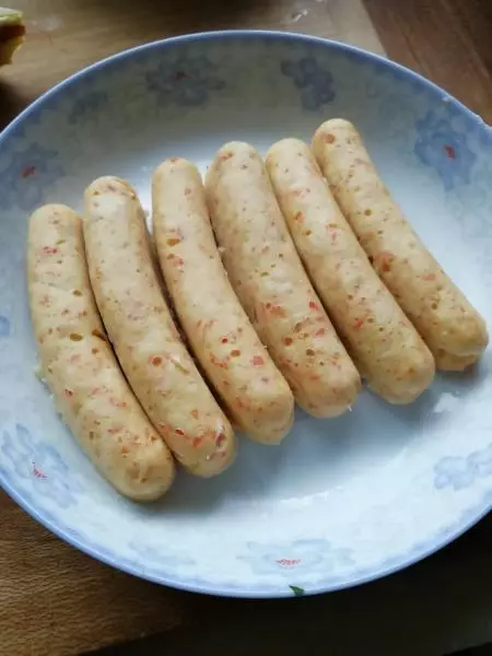 宝宝辅食--胡萝卜鸡肉肠