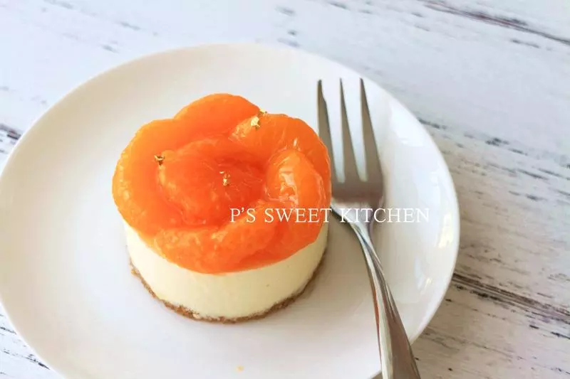 香橙冻芝士蛋糕 （免烤箱）P妞的食记